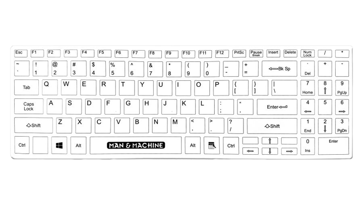 its cool keyboard